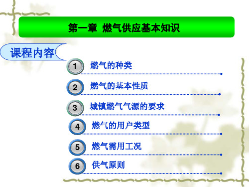 1燃气供应基本知识