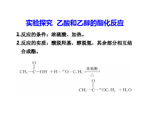 1反应的条件浓硫酸