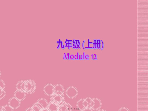 九年级英语上册 Module 12 Summer in LA Unit 1 Your host fa