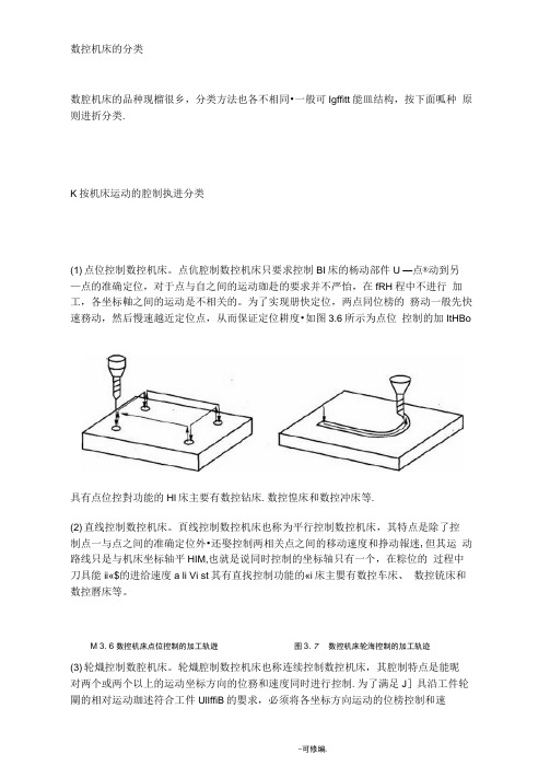 数控机床的分类