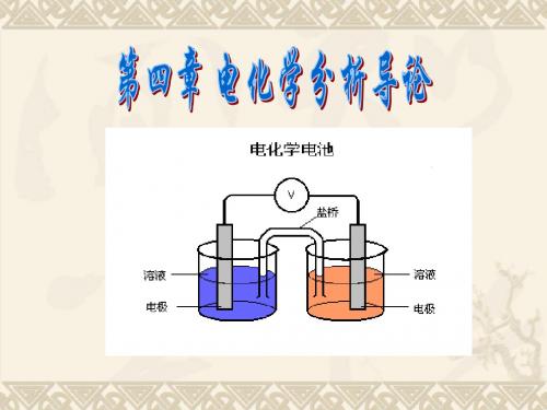 电化学分析法导论