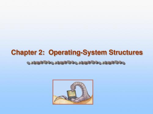 operating system操作系统-ch02-operating-system structures-42 共42页