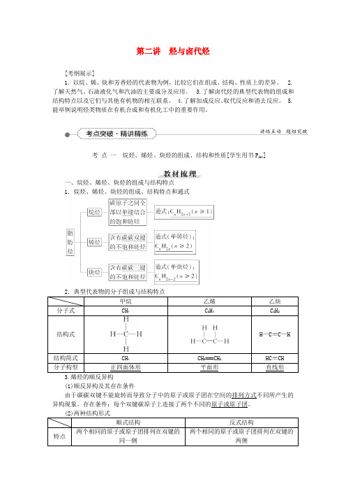 【优化方案】(教师用书)高考化学一轮复习 第九章 第二讲 烃与卤代烃(必修2+选修5)