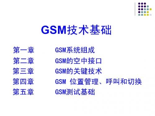 GSM资料