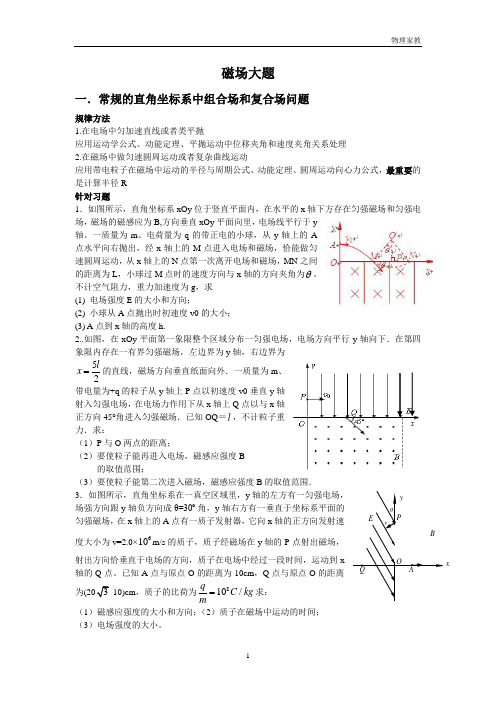 精选磁场压轴题