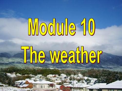 外研版八年级英语上册课件Module 10 Unit 3