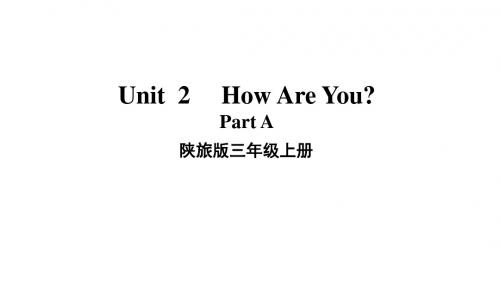 陕旅版三年级英语上册全套精品课件 unit 2