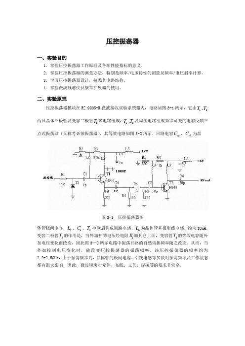 2.4G压控振荡器的原理