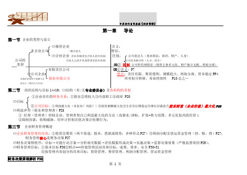 (财务知识)财务管理学习资料