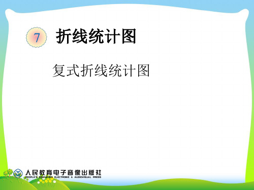 人教部编版五年级数学下册7.2复式折线统计图-优质课件