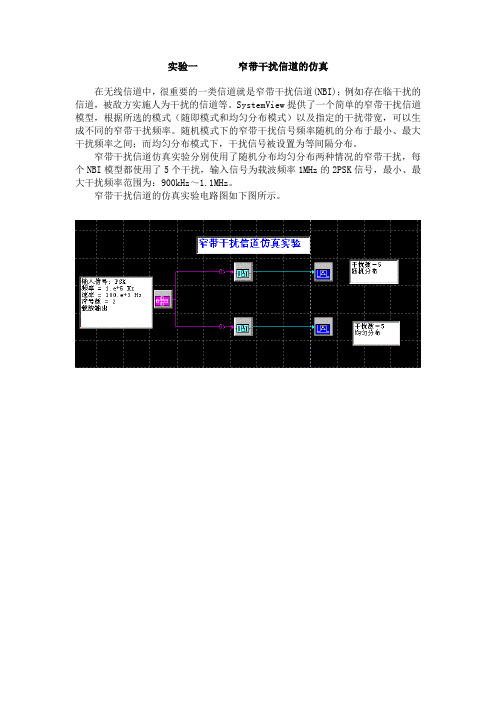 通信原理实验systemview