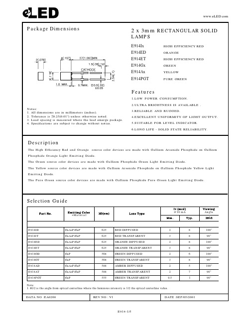 E914中文资料