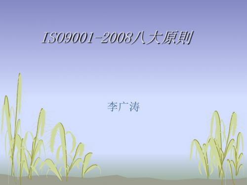 ISO9001-2008八大原则2