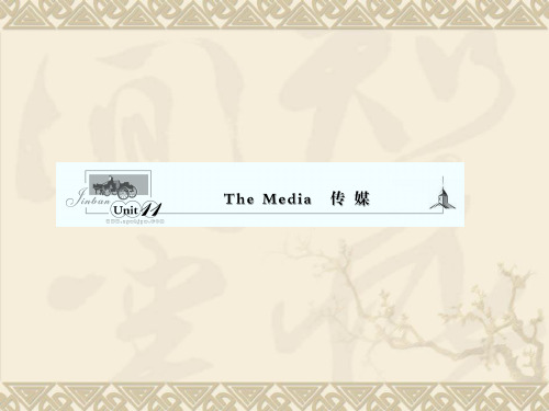 2011届安徽省高考英语一轮复习精品资料Unit 11 The Media 传 媒