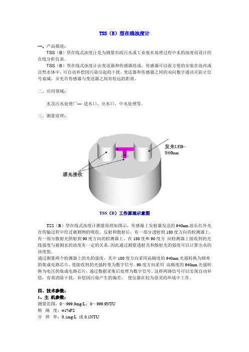 TSS(B)型在线浊度计