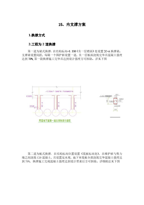 15、内支撑方案