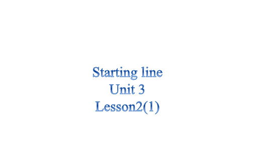 Unit 3 Travel Plans Lesson 2课件