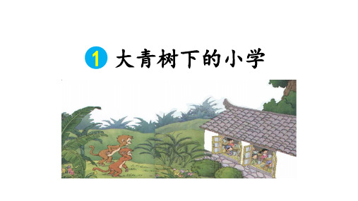 1《大青树下的小学》课件(共30张PPT)