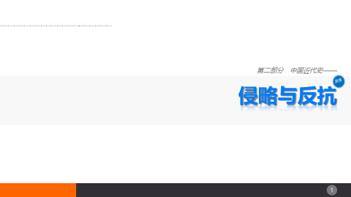 2018年中考历史总复习考点讲解课件：第六讲-侵略与反抗 (共24张PPT)