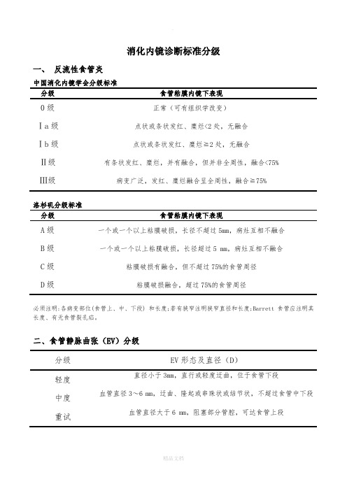 消化内镜诊断标准分级04119