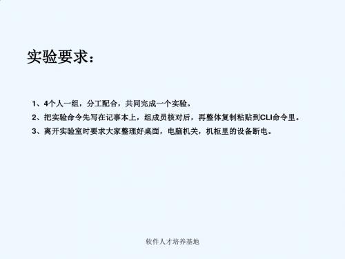 实验2静态路由协议及配置