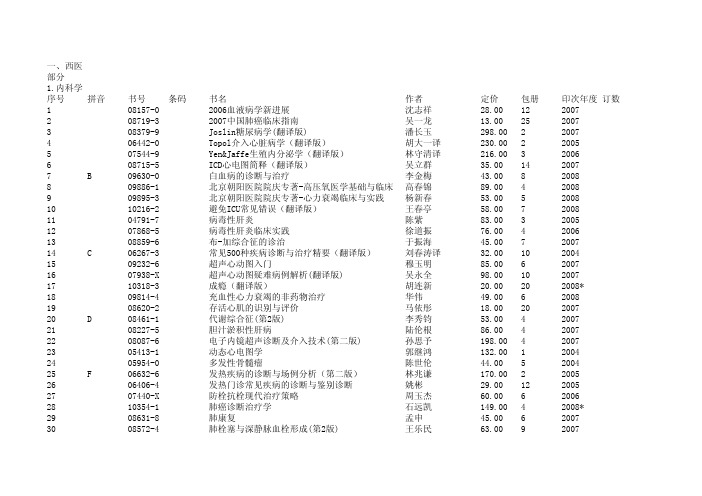 1内科学