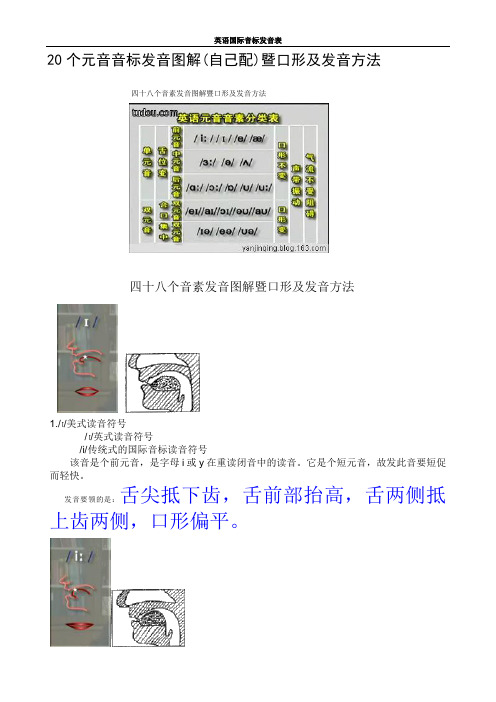 英语学习_英语国际音标发音表_必备