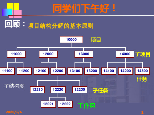 03第三章工程项目系统分析