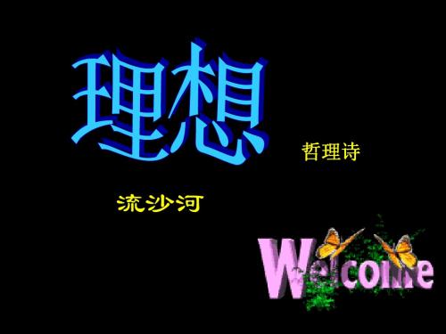 《理想》课件