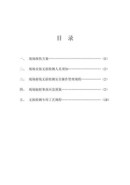 钢结构焊缝探伤检测方案及钢结构检测方法