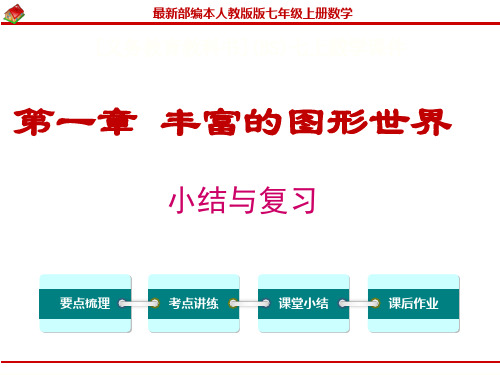 【人教版】《初中数学》第一章 丰富的图形世界：小结与复习