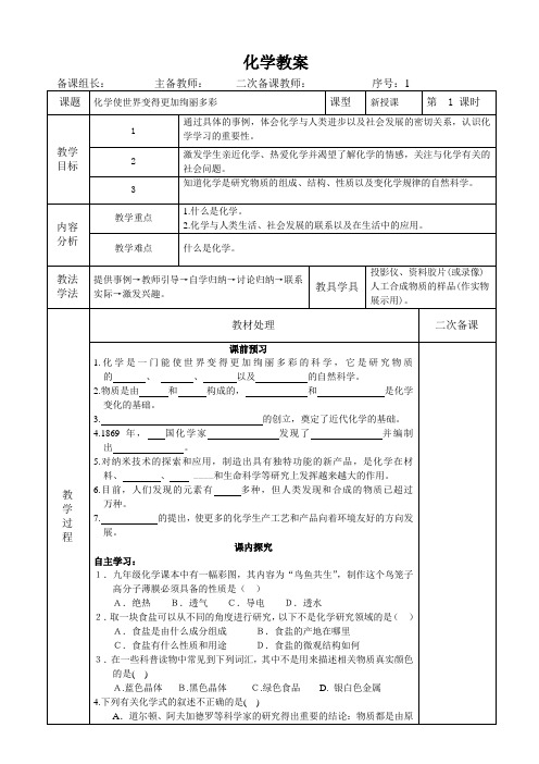 化学使世界变得更加绚丽多彩1