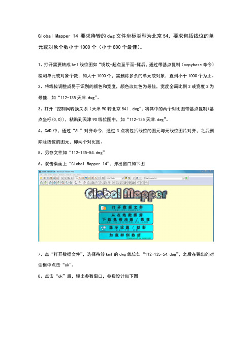 GlobalMapper14.1使用