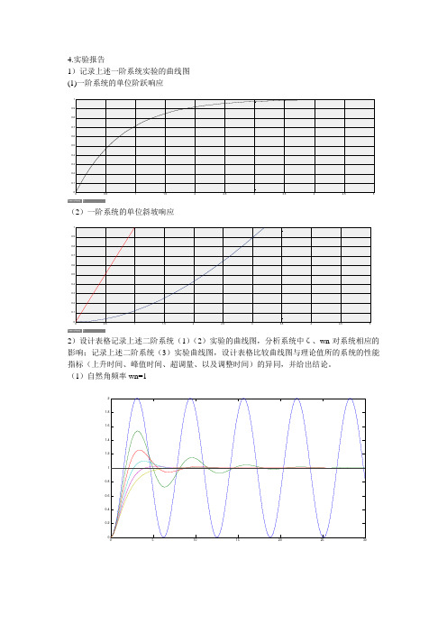 自控实验报告(实验二)