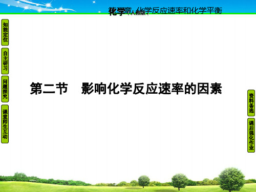 人教版化学选修4第二章第二节课件