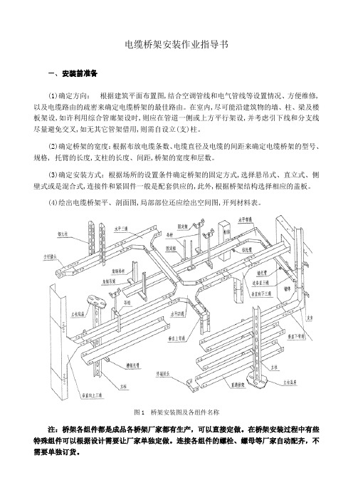 电缆桥架安装要求及规范