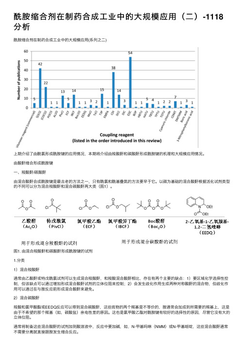 酰胺缩合剂在制药合成工业中的大规模应用（二）-1118分析