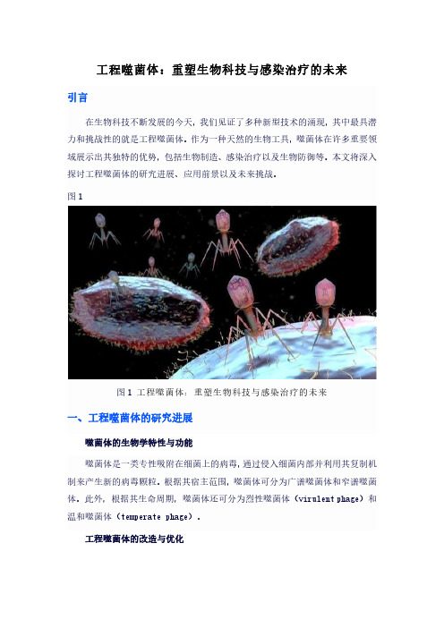 工程噬菌体：重塑生物科技与感染治疗的未来