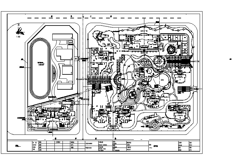 某小区总平面设计图纸