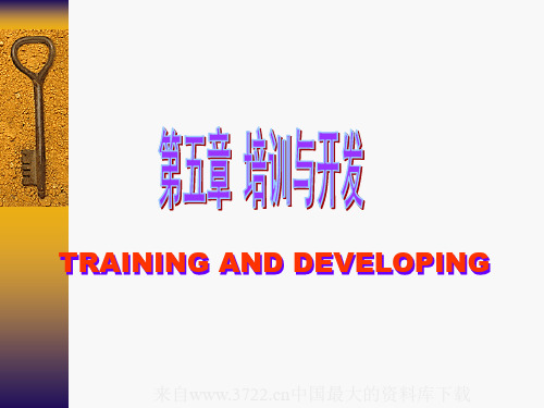 培训与开发(ppt 157页)