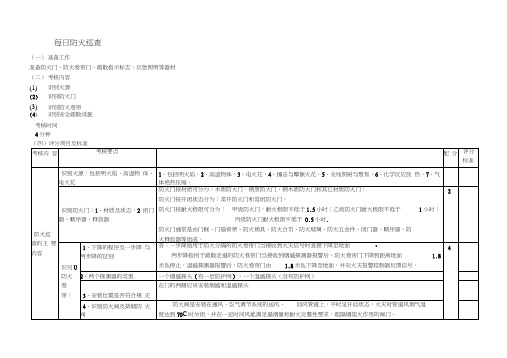 (整理)建(构)筑物消防员(初级)_初级技能操作