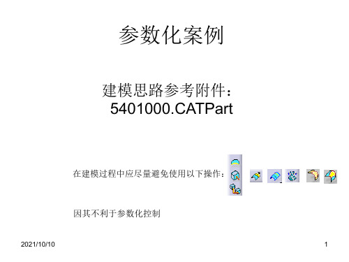 CATIA参数化设计案例