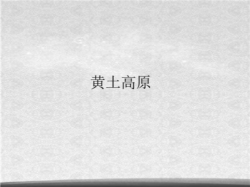 湘教初中地理八下《8第5节 黄土高原的区域发展与居民生活》课件 (2)ppt