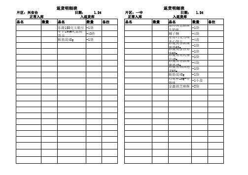 1.24部分 返货明细表