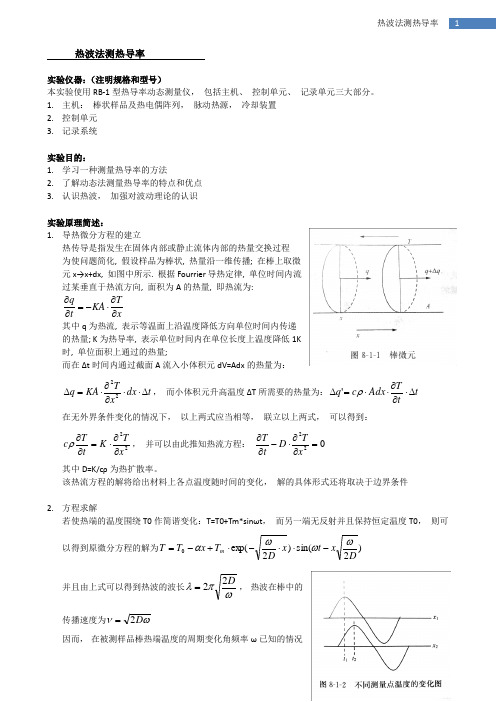 热波法测热导率