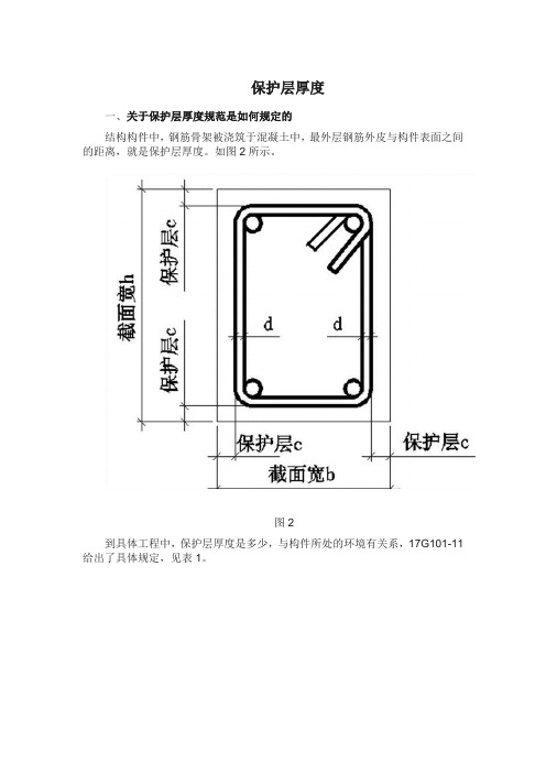 保护层厚度