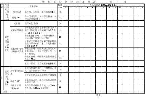 装配技能评分标准-1