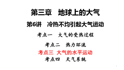 高中地理一轮复习课件—大气的水平运动