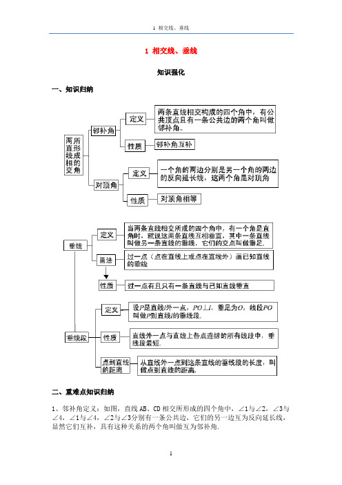 1 相交线、垂线