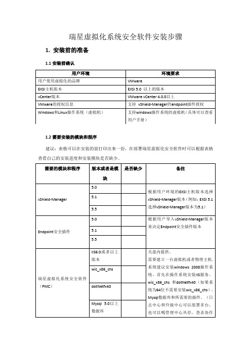 瑞星虚拟化安装步骤-最新